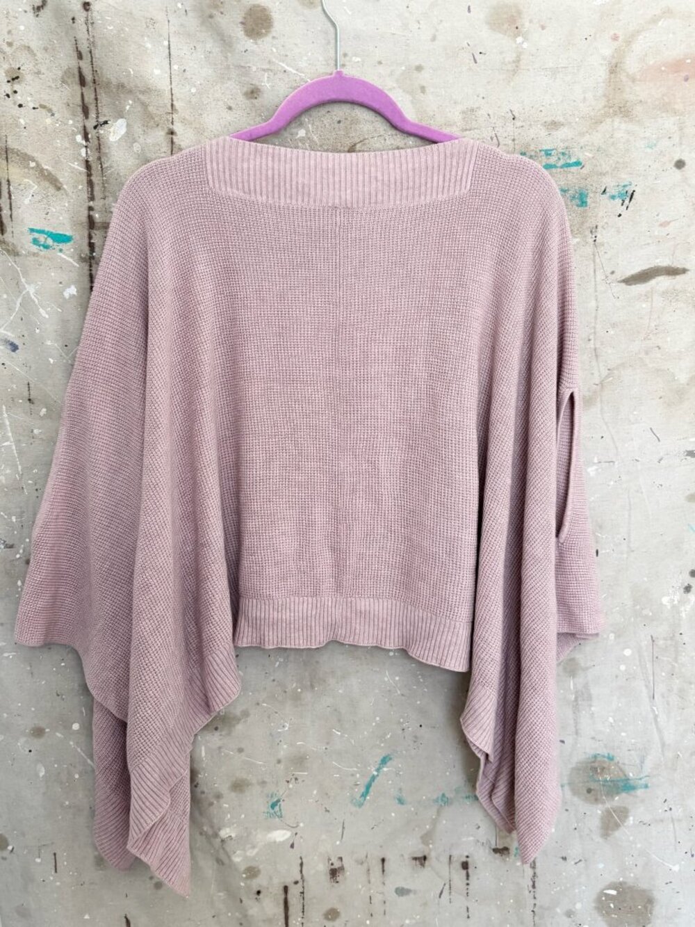 Lululemon Forward Flow Poncho, Heathered Pink Taupe - Picture 5 of 5